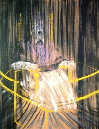 Estudio de Inocencio X (Francis Bacon, 1953). Fuente: arte.laguia2000.com